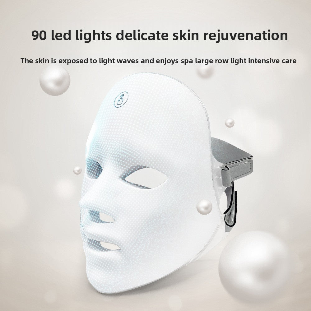 Veld Glow Mask LED red light therapy face mask for acne and anti-aging, front view