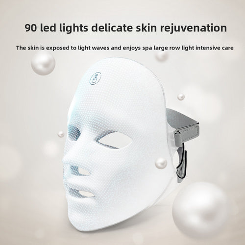 Veld Glow Mask LED red light therapy face mask for acne and anti-aging, front view